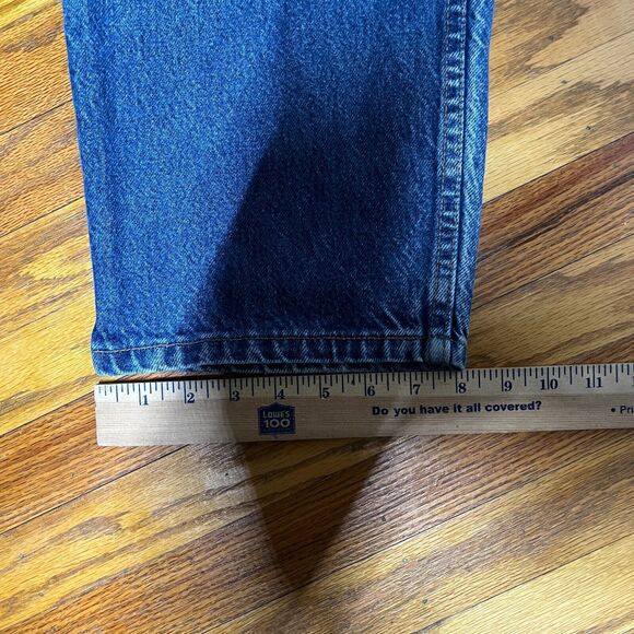 Vtg Levis 550 Jeans Mens 40x32 Relaxed Fit Blue Denim Made in USA Y2K 90s Baggy - Picture 7 of 11
